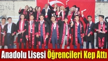 Anadolu Lisesi öğrencileri kep attı