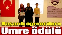 Başarılı öğrencilere Umre ödülü