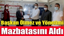 Başkan Ölmez ve Yönetimi Mazbatasını Aldı