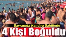 Bayramda Kandıra sahilinde 4 kişi boğuldu