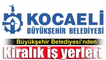 Büyükşehir Belediyesi’nden kiralık iş yerleri