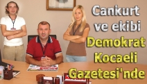 Cankurt ve ekibi Demokrat Kocaeli Gazetesi'nde