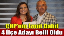 CHP'nin İzmit dahil 4 ilçe adayı belli oldu