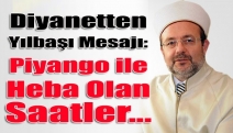 Diyanetten yılbaşı mesajı: Piyango ile heba olan saatler...