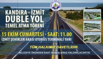 Duble yol projesinin maliyeti 218 milyon