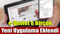 e-Devlet'e birçok yeni uygulama eklendi