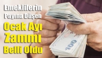 Emeklilerin payına düşen ocak ayı zammı belli oldu