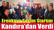 Erenkaya seçim startını Kandıra’dan verdi