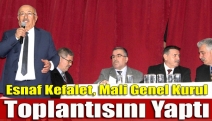 Esnaf Kefalet, mali genel kurul toplantısını yaptı