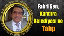 Fahri Şen, Kandıra Belediyesi’ne talip