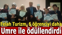 Felah Turizm, 6 öğrenciyi daha Umre ile ödüllendirdi