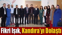 Fikri Işık, Kandıra’yı Dolaştı