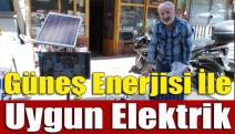 Güneş enerjisi ile uygun elektrik