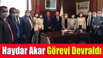 Haydar Akar görevi devraldı