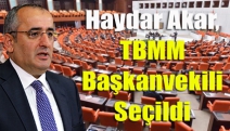 Haydar Akar, TBMM Başkanvekili seçildi