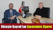 Hüseyin Bayrak’tan gazetemize ziyaret