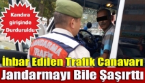 İhbar Edilen Trafik Canavarı Jandarmayı Bile Şaşırttı