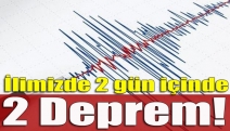 İlimizde 2 gün içinde 2 deprem!