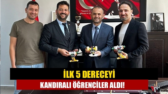 İlk 5 dereceyi Kandıralı öğrenciler aldı!