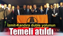 İzmit-Kandıra duble yolunun temeli atıldı