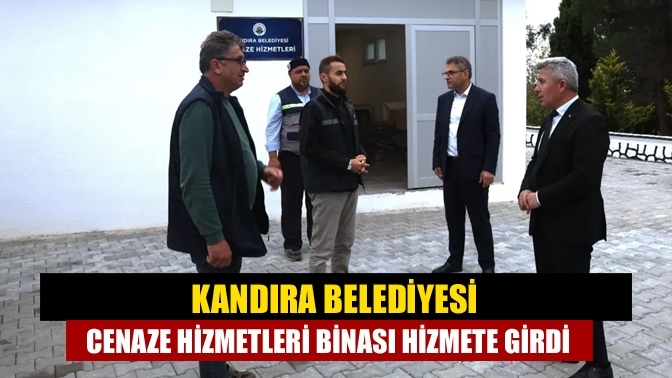 Kandıra Belediyesi cenaze hizmetleri binası hizmete girdi