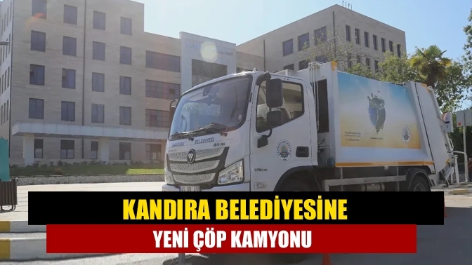 Kandıra Belediyesine yeni çöp kamyonu