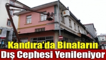 Kandıra’da binaların dış cephesi yenileniyor