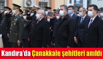 Kandıra’da Çanakkale şehitleri anıldı