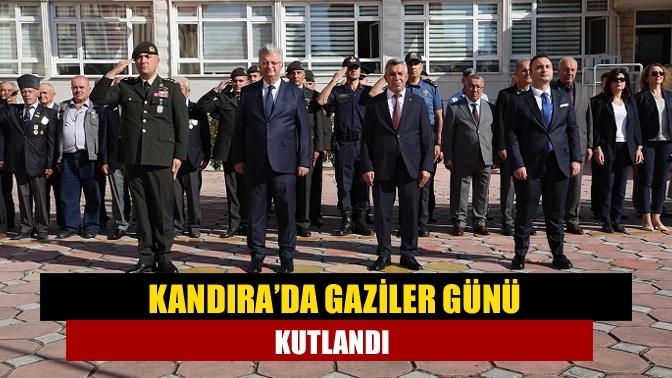 Kandıra’da Gaziler Günü Kutlandı