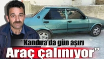 “Kandıra’da gün aşırı araç çalınıyor”