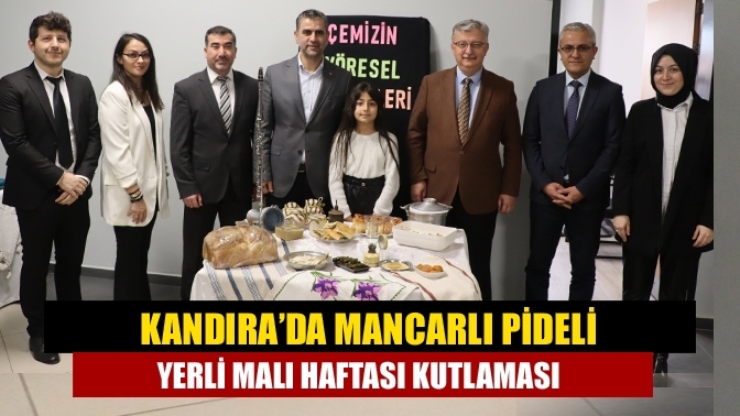 Kandıra’da Mancarlı pideli Yerli Malı haftası kutlaması