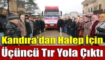 Kandıra’dan Halep için üçüncü tır yola çıktı