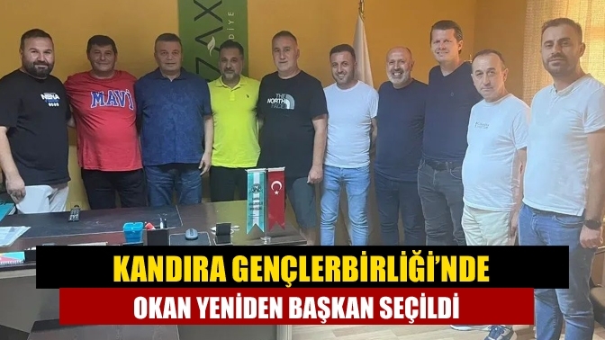 Kandıra Gençlerbirliği’nde Okan yeniden başkan seçildi