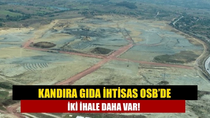 Kandıra Gıda İhtisas OSB’de iki ihale daha var!