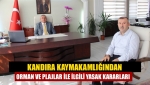 Kandıra Kaymakamlığından Orman Ve Plajlar İle İlgili Yasak Kararları