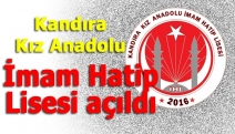 Kandıra Kız Anadolu İmam Hatip Lisesi açıldı