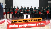 Kandıra Kuran Kursları, hatim programını yaptı