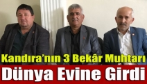 Kandıra’nın 3 bekâr muhtarı dünya evine girdi