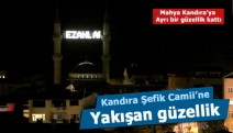 Kandıra Şefik Camii’ne yakışan güzellik