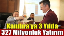 Kandıra’ya 3 yılda 327 milyonluk yatırım