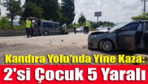 Kandıra Yolu'nda Yine Kaza: 2'si Çocuk 5 Yaralı