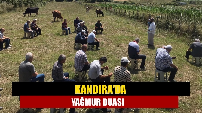 Kandıra'da yağmur duası