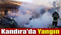 Kandıra'da yangın