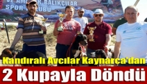 Kandıralı avcılar Kaynarca’dan 2 kupayla döndü