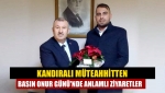 Kandıralı Müteahhitten Basın Onur Günü'nde anlamlı ziyaretler