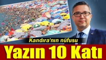 Kandıra'nın nüfusu yazın 10 katı