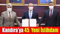 Kandıra'ya 45 yeni istihdam