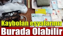 Kaybolan eşyalarınız burada olabilir