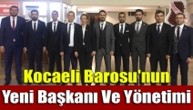 Kocaeli Barosu'nun Yeni Başkanı Ve Yönetimi