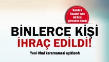 Kandıra Cezaevi'nden bir kişi ihraç edildi